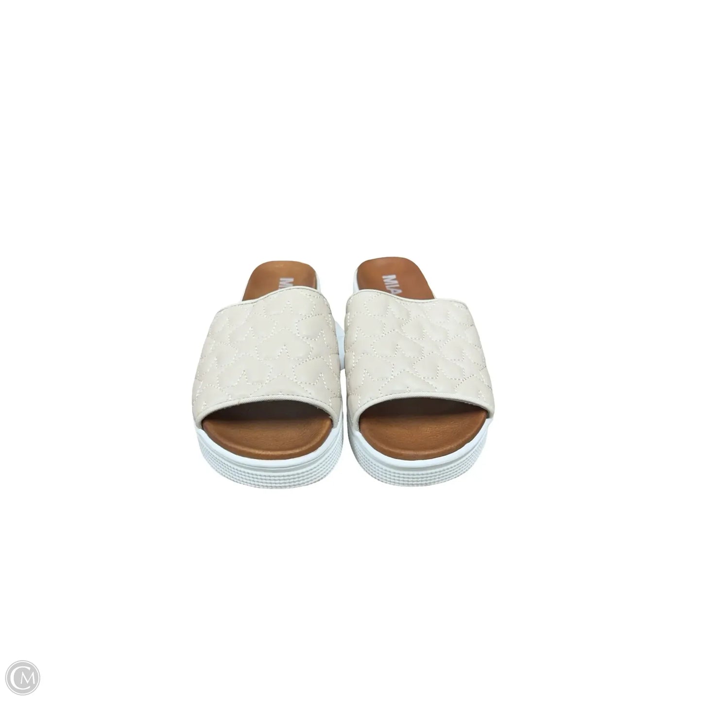 Sandals Flats By Mia In Cream, Size: 6.5
