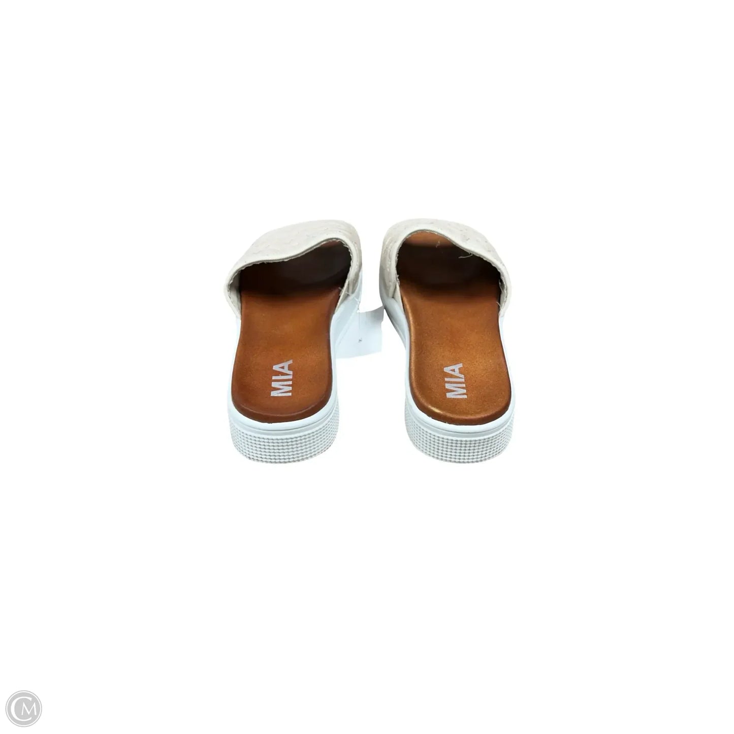 Sandals Flats By Mia In Cream, Size: 6.5