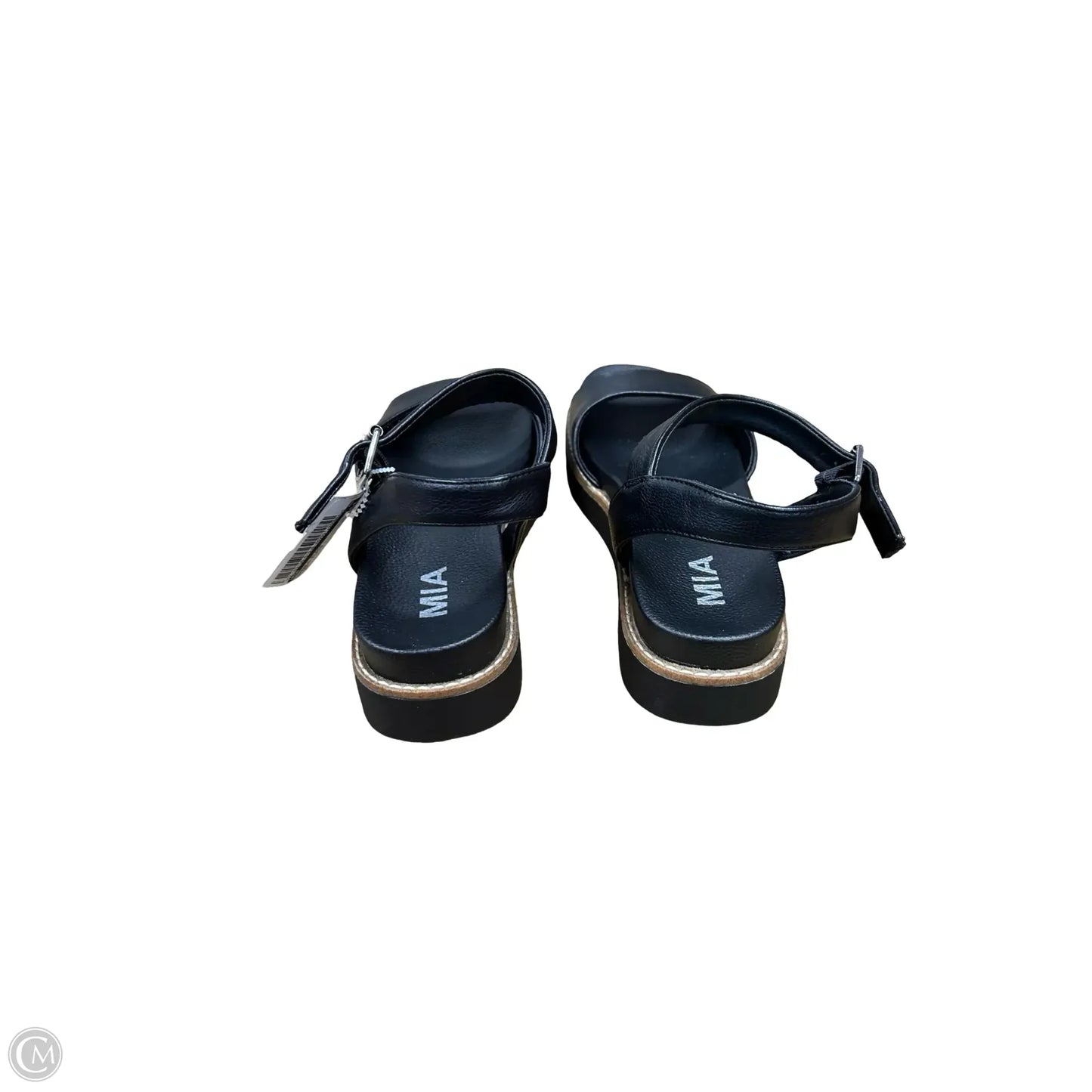 Sandals Flats By Mia In Black, Size: 6.5