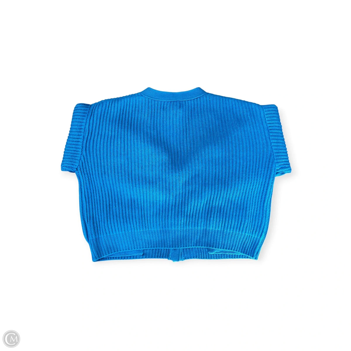 Sweater Cardigan By Cmc In Blue, Size: M