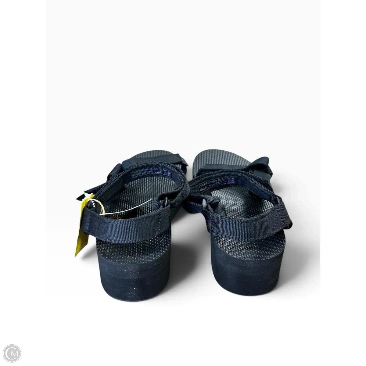Sandals Heels Platform By Teva In Black, Size: 7