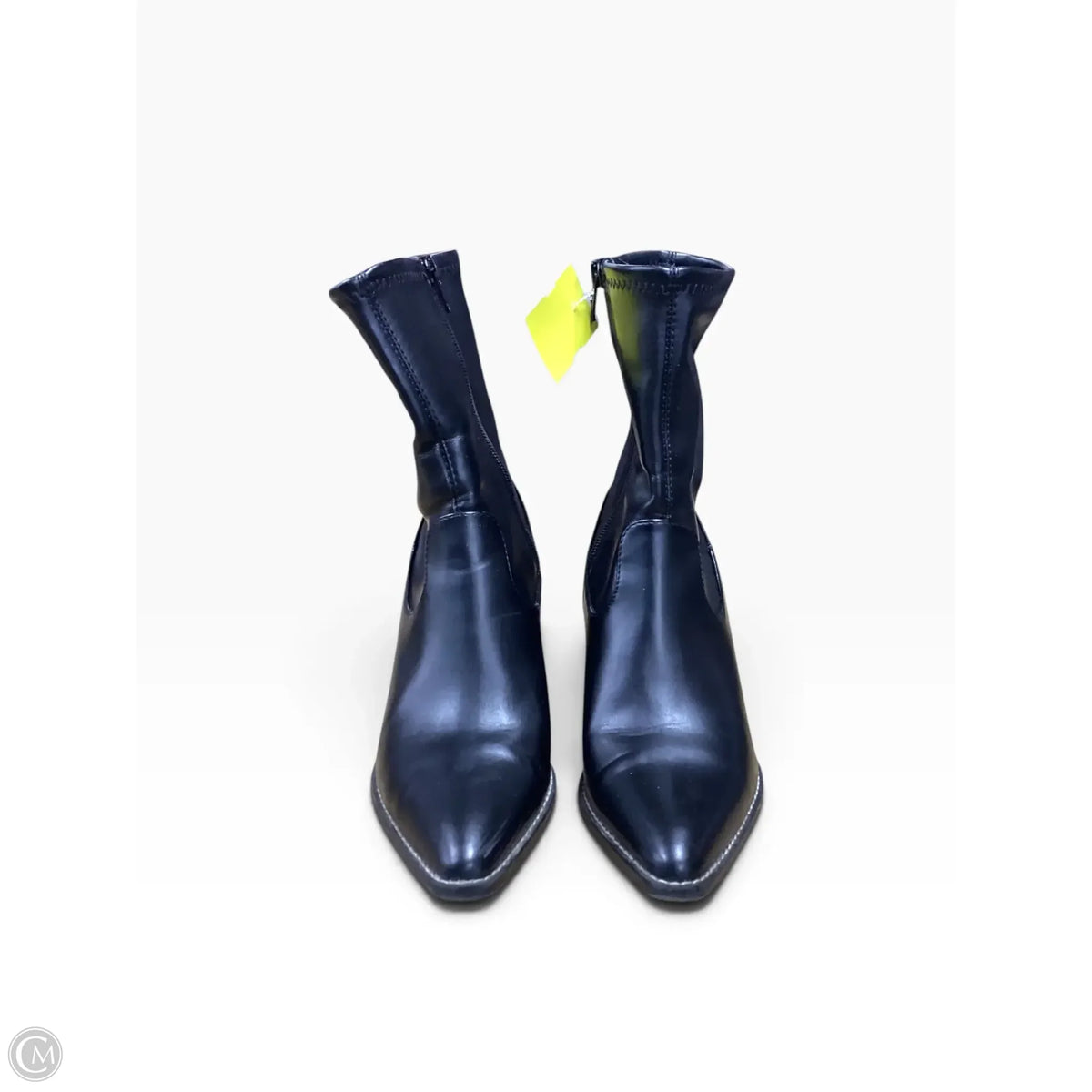 Boots Mid-calf Heels By Universal Thread In Black, Size: 6.5