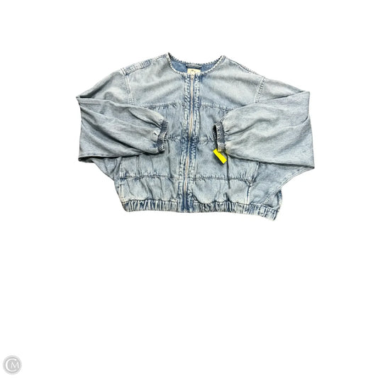 Jacket Denim By We The Free In Blue Denim, Size: L