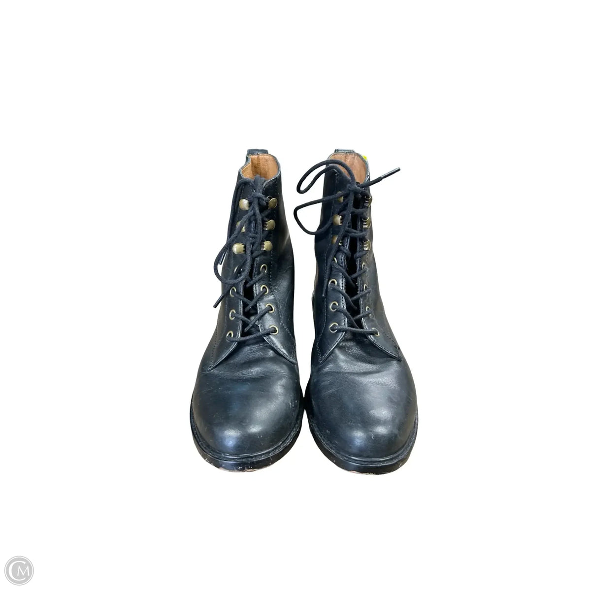 Boots Mid-calf Flats By Madewell In Black, Size: 8