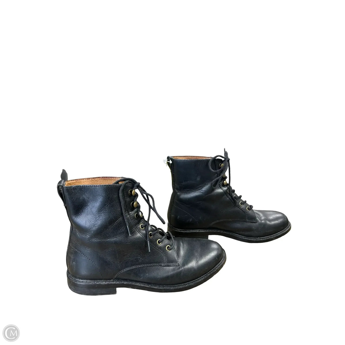 Boots Mid-calf Flats By Madewell In Black, Size: 8