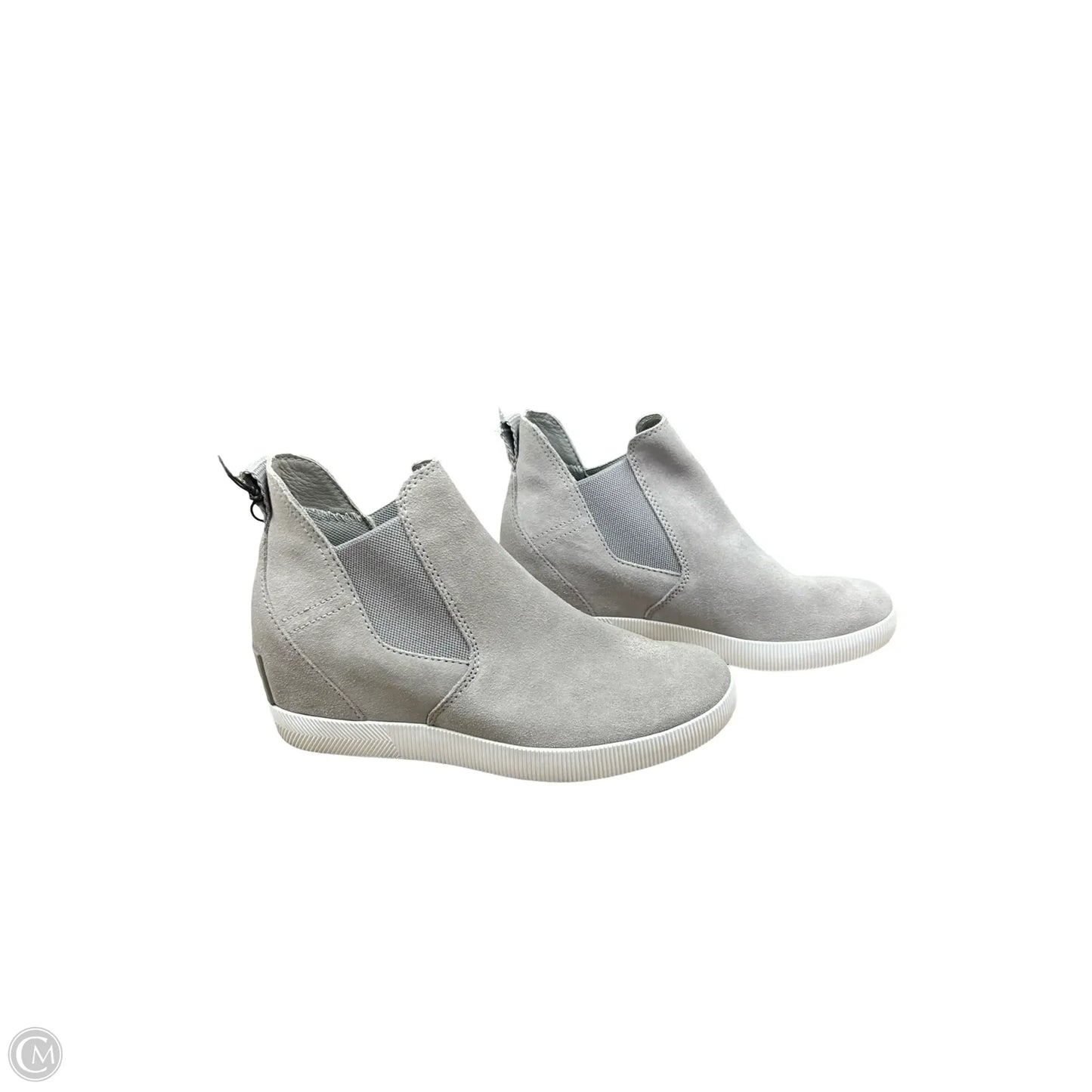 Boots Leather By Sorel In Grey, Size: 8.5