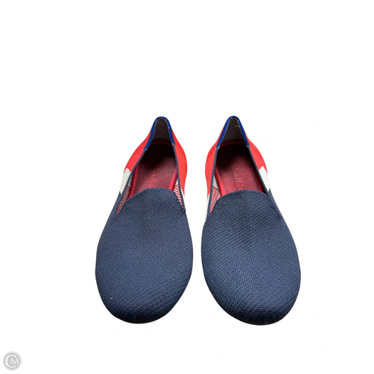 Shoes Flats By Rothys In Blue & Red, Size: 12