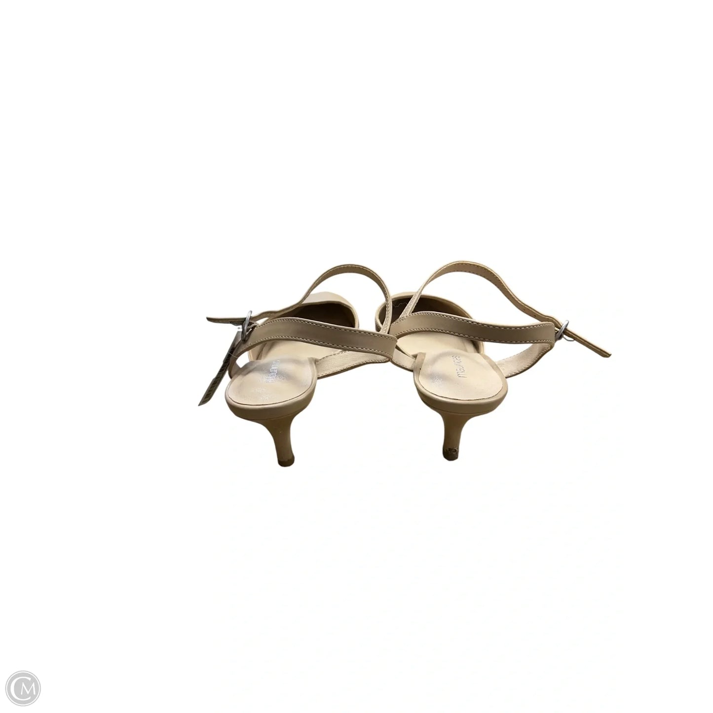 Shoes Heels Kitten By Maurices In Beige, Size: 8.5
