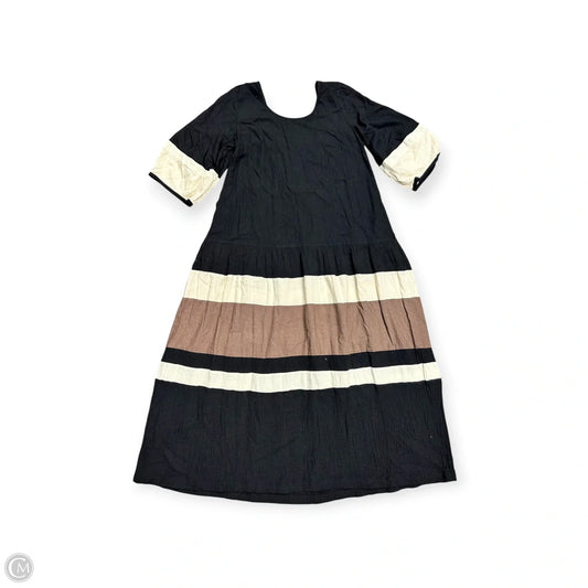 Dress Casual Maxi By Free People In Black, Size: M