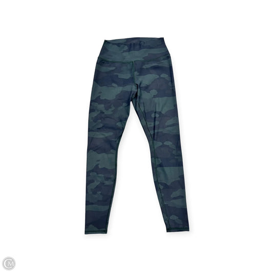 Athletic Leggings By Alo In Camouflage Print, Size: L