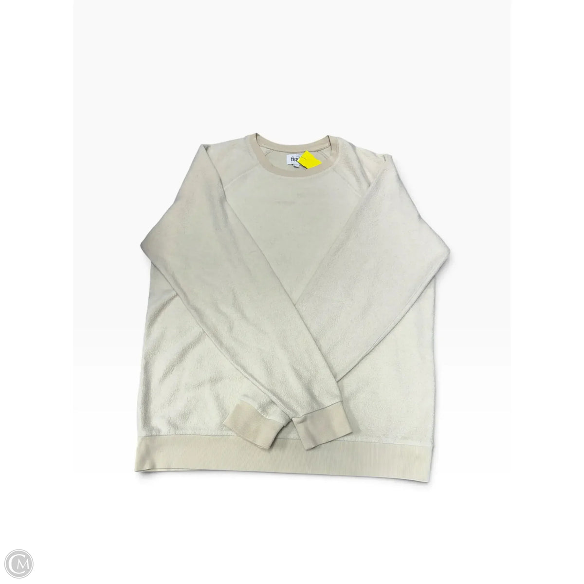 Sweatshirt Collar By Cmc In Tan, Size: Xl