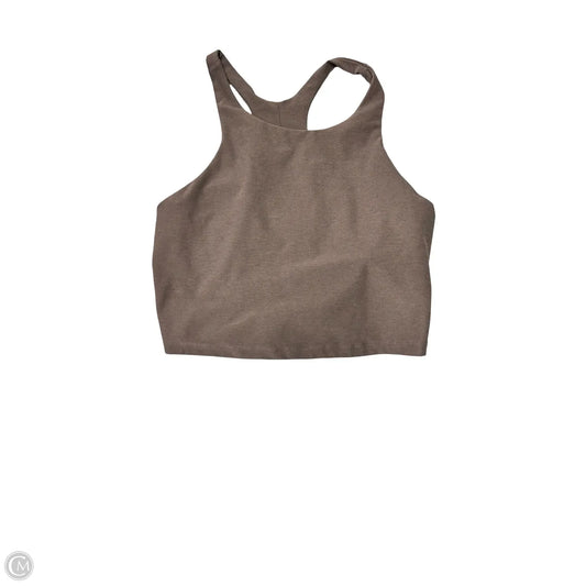Athletic Tank Top By Beyond Yoga In Brown, Size: Xl