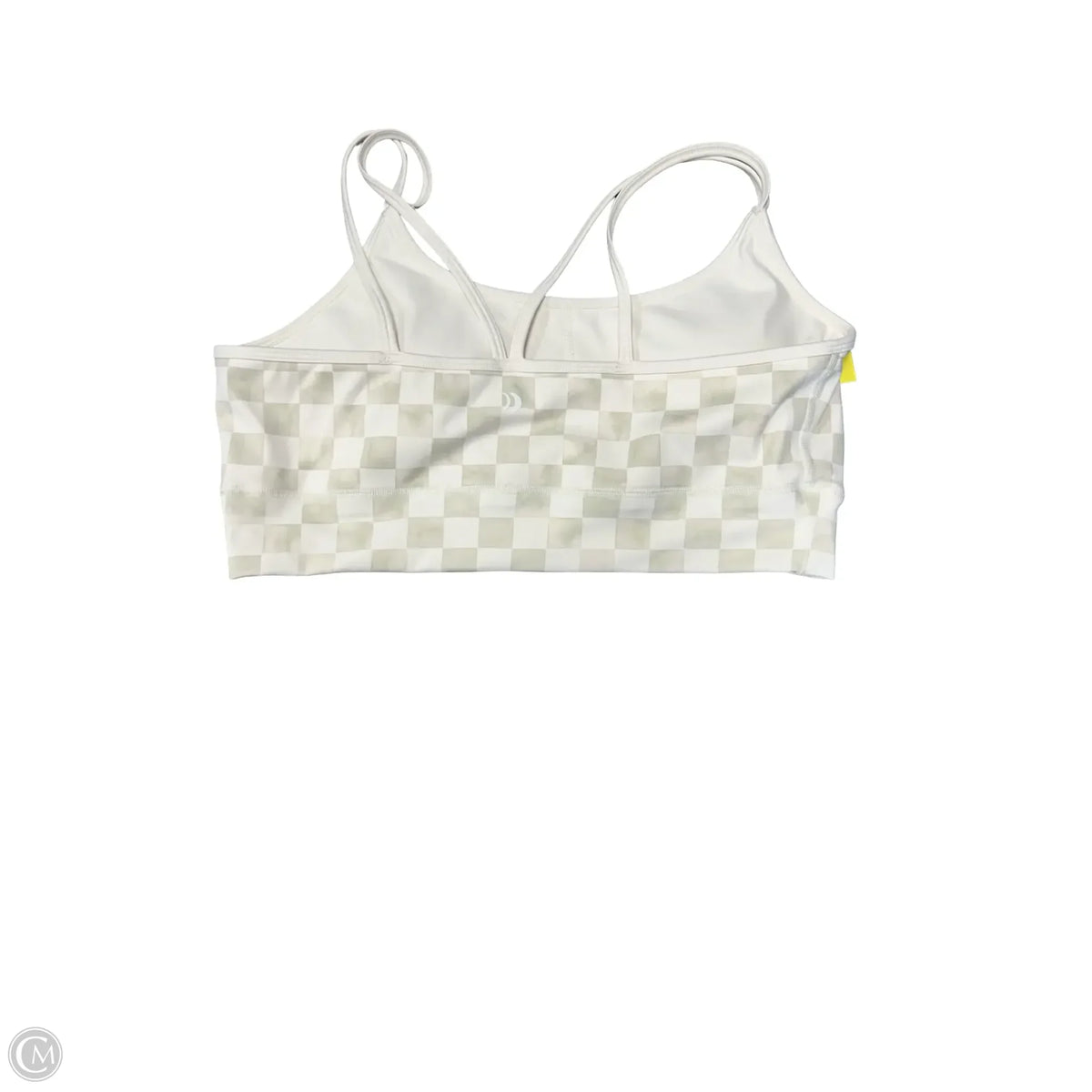 Athletic Bra By Z Supply In Checkered Pattern, Size: Xl
