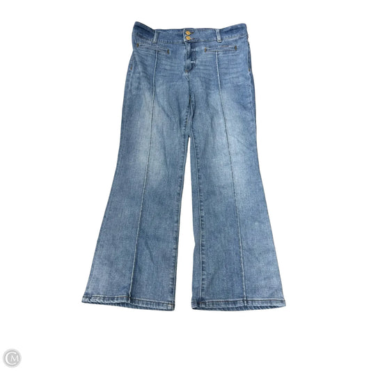 Jeans Wide Leg By Kut In Blue Denim, Size: 10