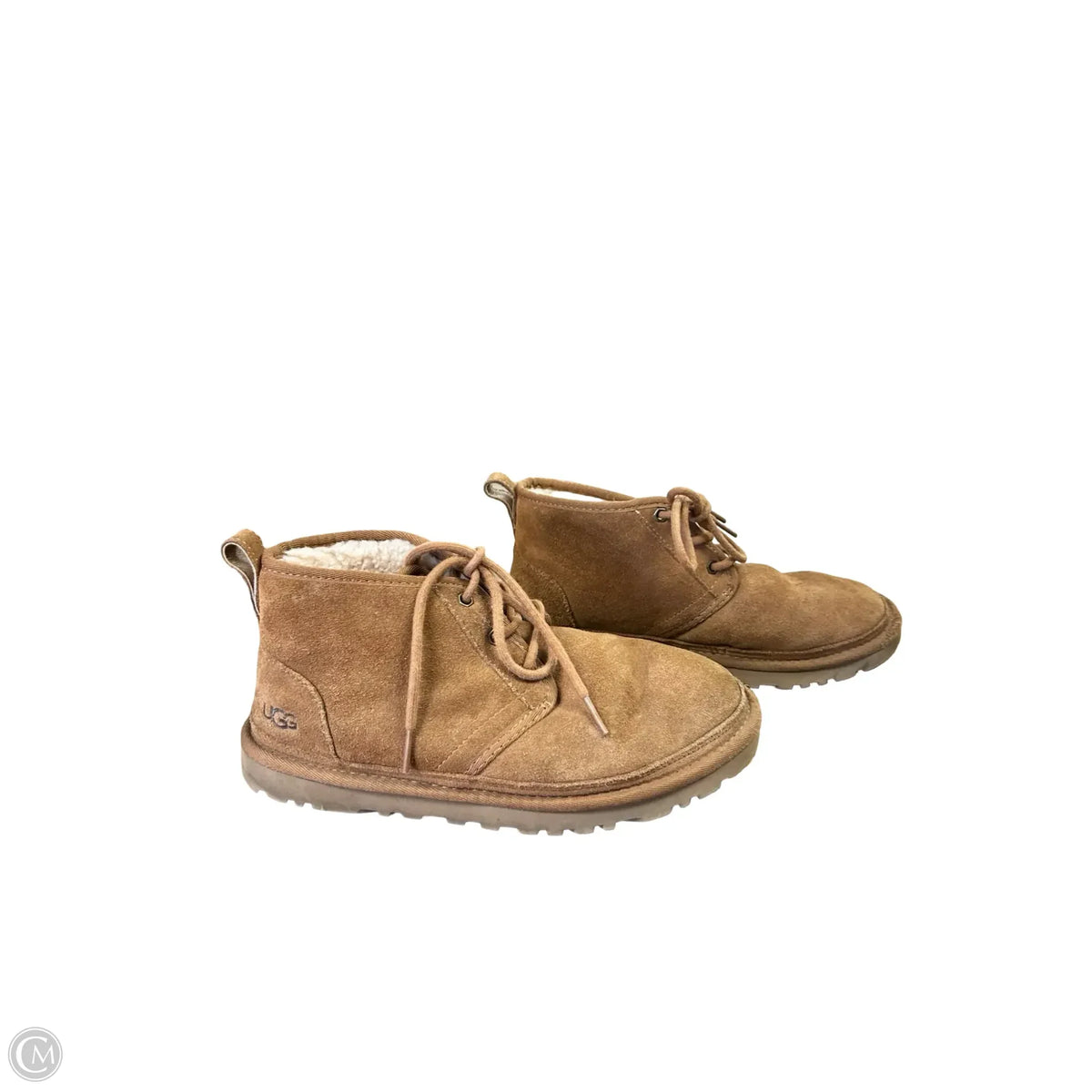 Boots Designer By Ugg In Brown, Size: 8