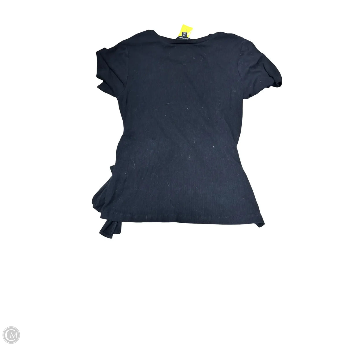Top Short Sleeve By Lea & Viola In Black, Size: L