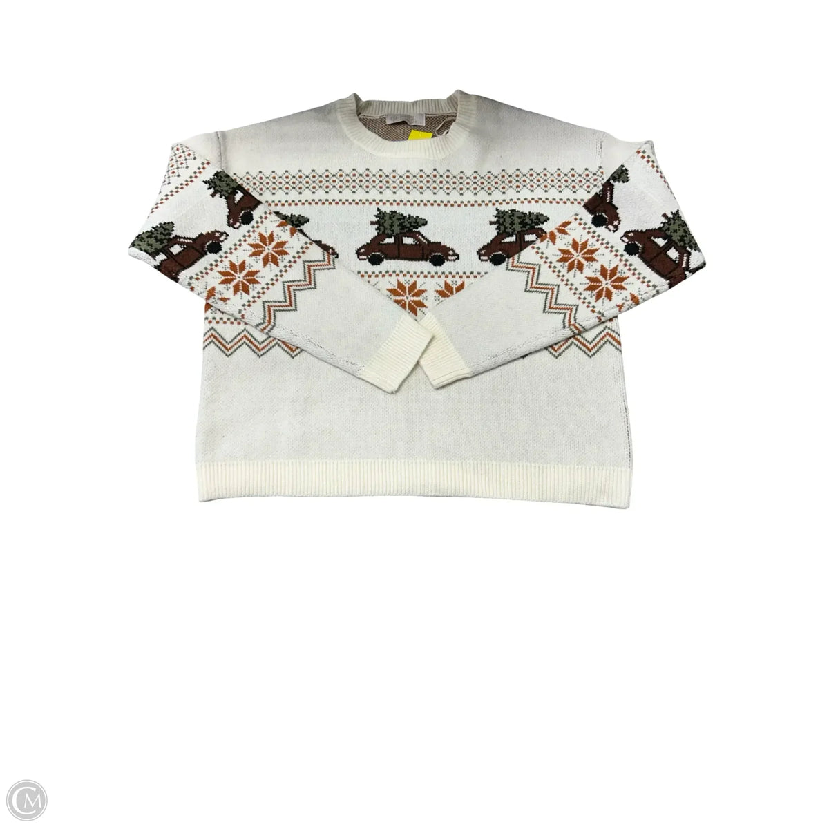 Sweater By Leela & Lavender In Cream, Size: L