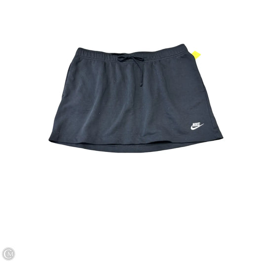 Athletic Skirt By Nike Apparel In Black, Size: Xl
