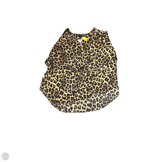 Top 3/4 Sleeve By Torrid In Animal Print, Size: 3x