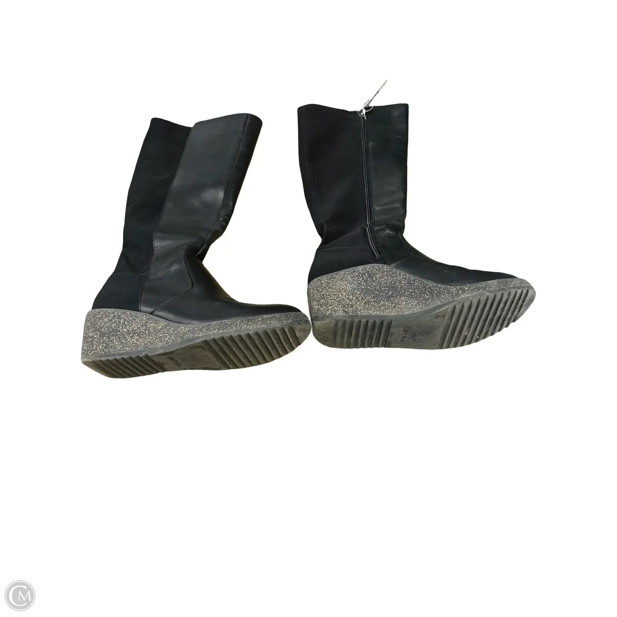 Boots Knee Flats By Aetrex In Black, Size: 7.5