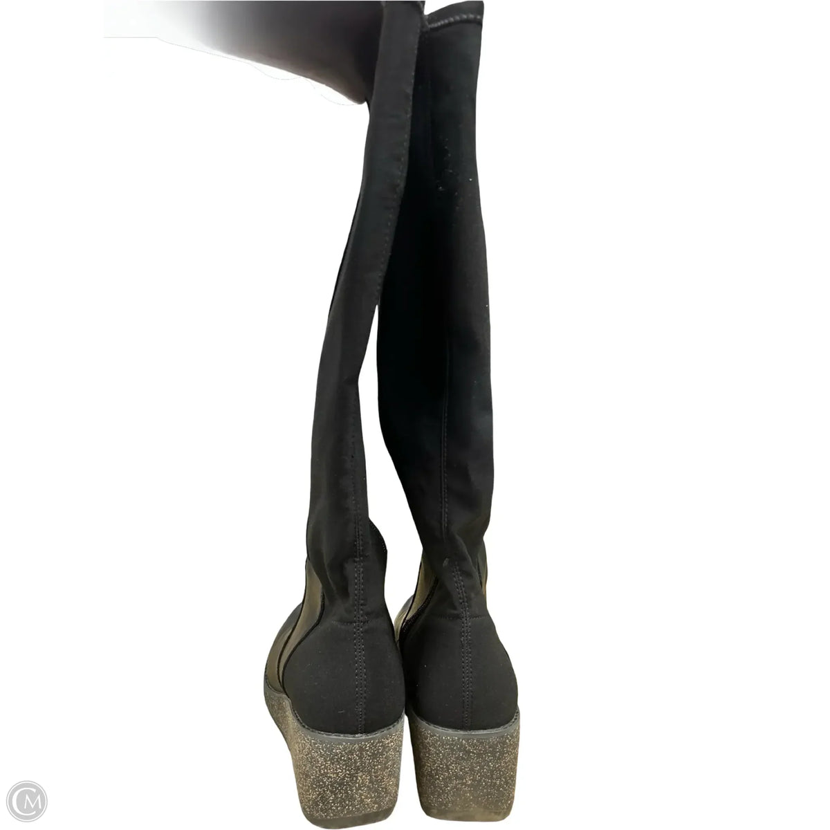 Boots Knee Flats By Aetrex In Black, Size: 7.5