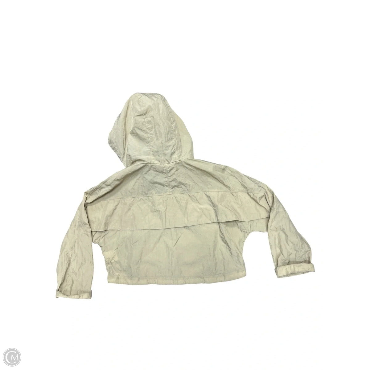 Jacket Windbreaker By Lululemon In Tan, Size: S