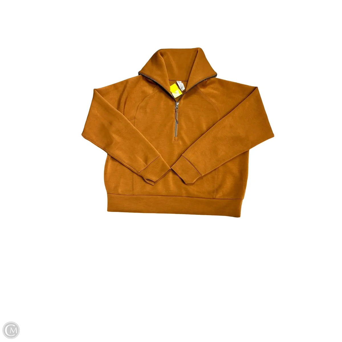 Sweatshirt Collar By Spanx In Brown, Size: M