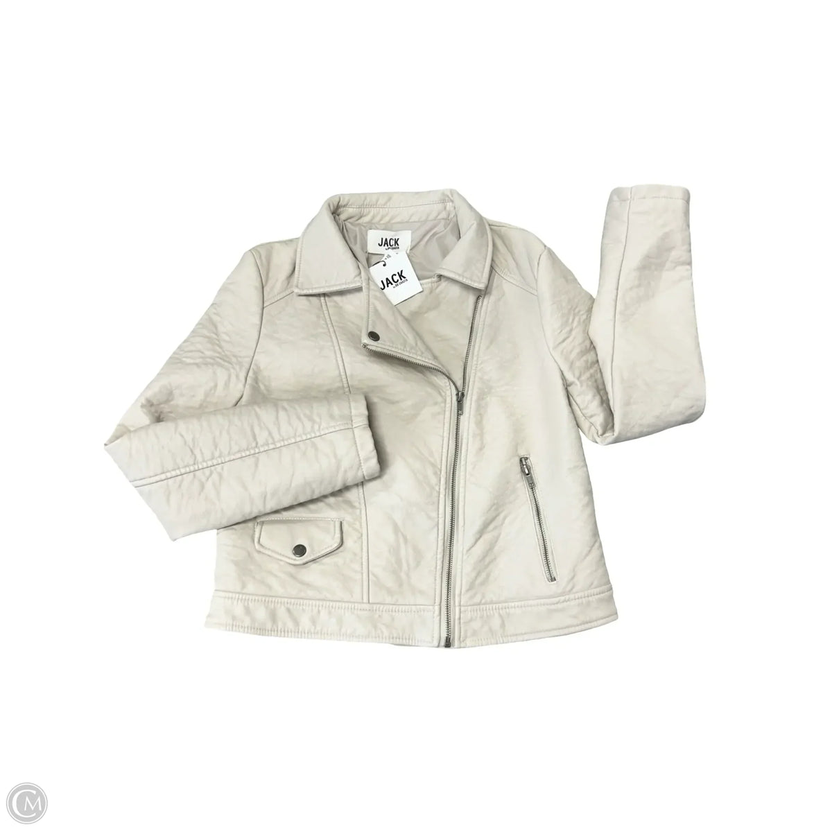 Jacket Moto By Jack By Bb Dakota In Cream, Size: M