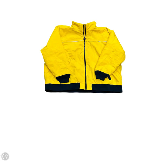 Coat Other By Lands End In Yellow, Size: 3x