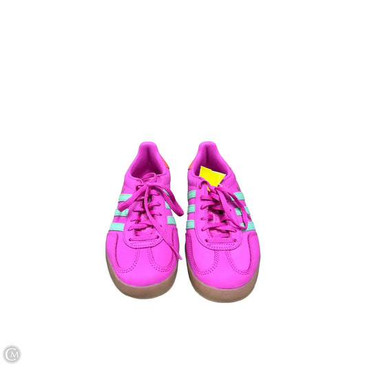 Shoes Sneakers By Adidas In Green & Pink, Size: 7.5