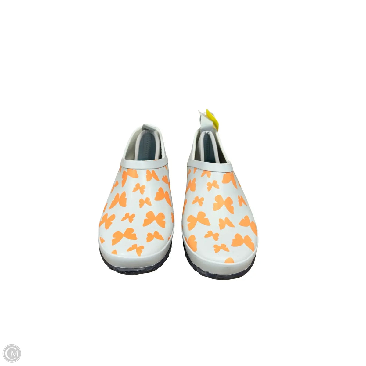 Shoes Flats By Jbu By Jambu In Grey & Orange, Size: 9