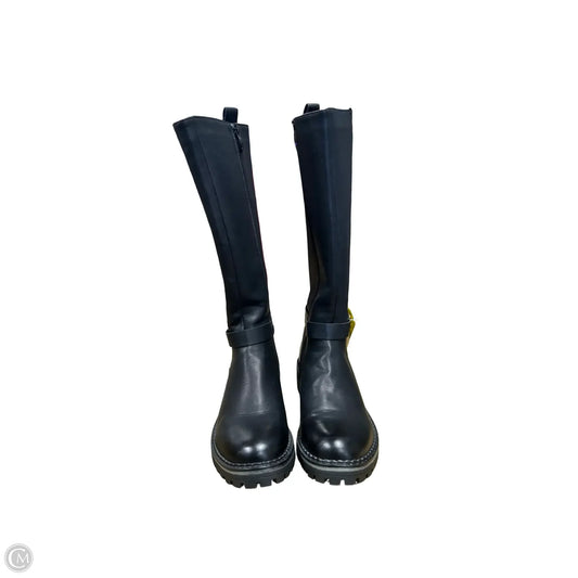 Boots Knee Flats By Cmf In Black, Size: 9