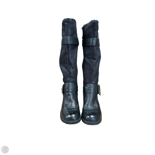 Boots Knee Flats By Bare Traps In Black, Size: 7