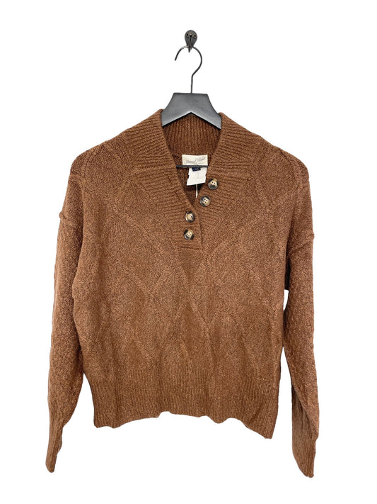 Brown Sweater Universal Thread, Size S