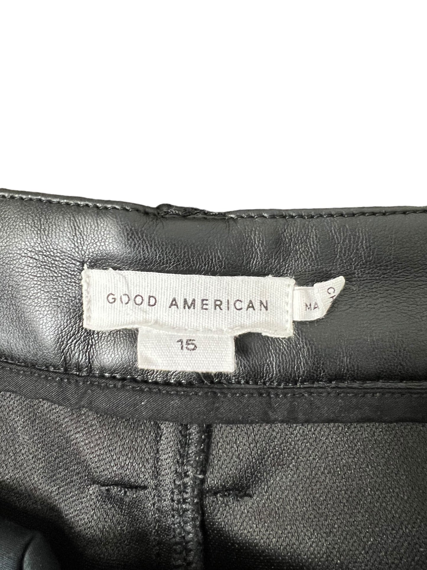 Black Pants Other Good American, Size 16
