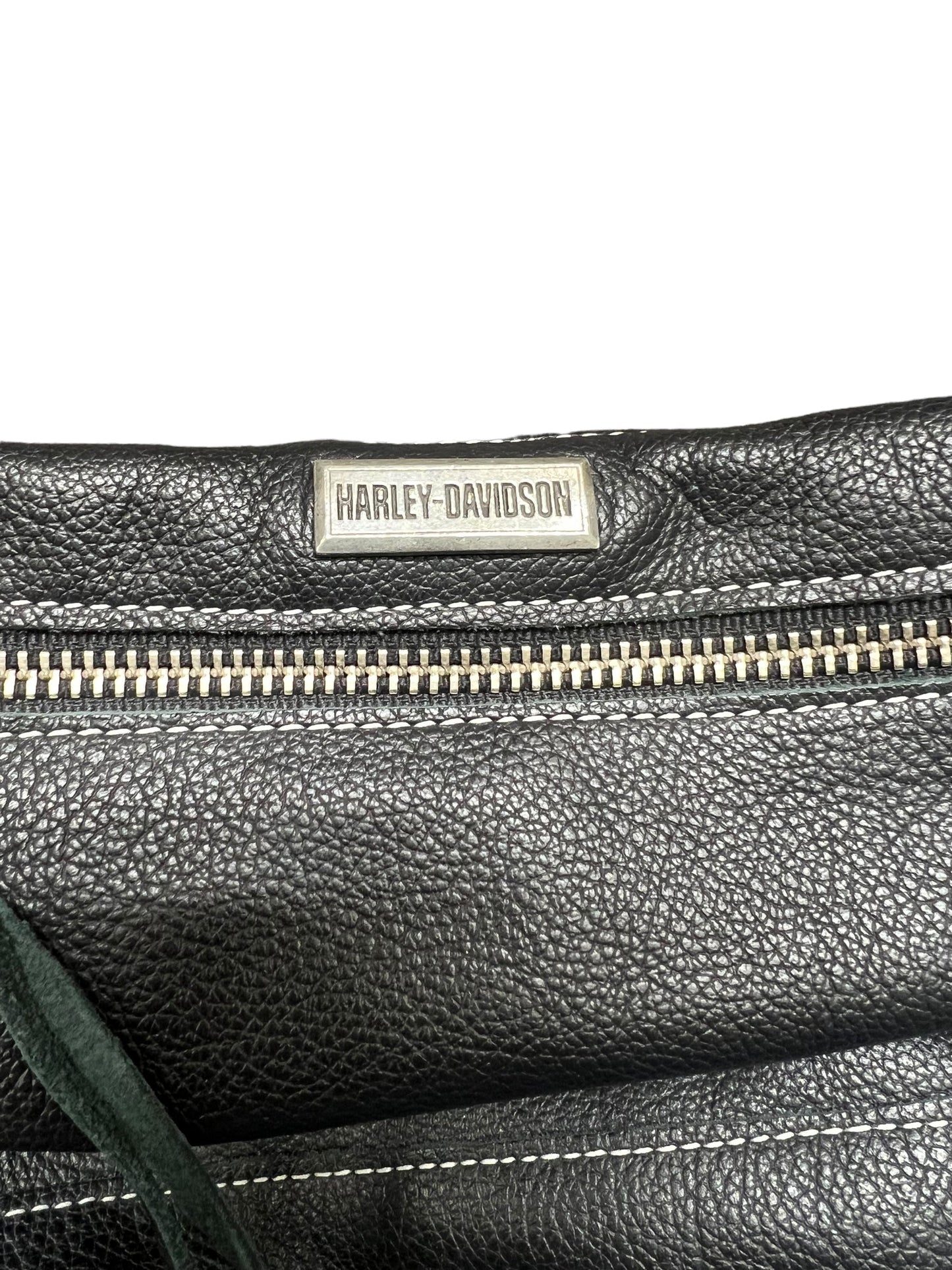 Handbag Leather By Harley Davidson  Size: Small