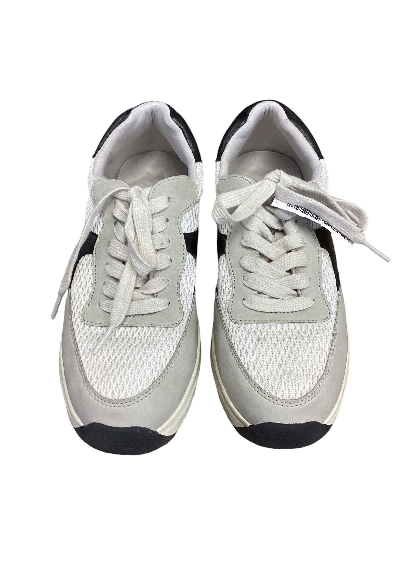 Grey & White Shoes Sneakers Time And Tru, Size 8