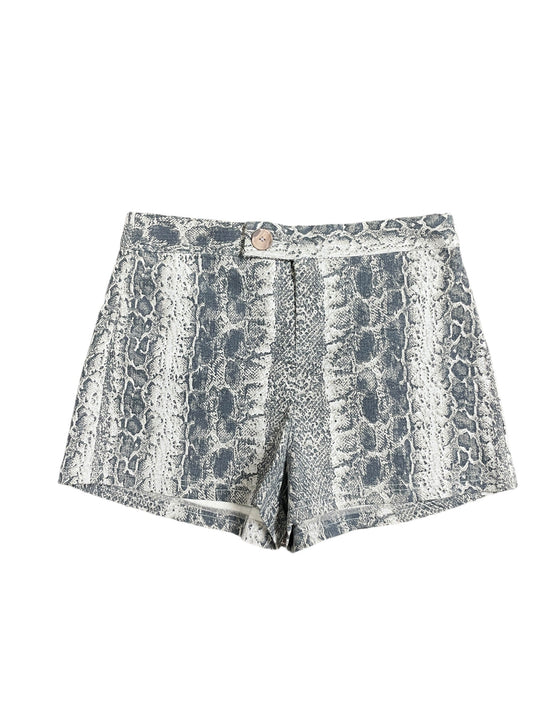 Snakeskin Print Shorts Judith March, Size M