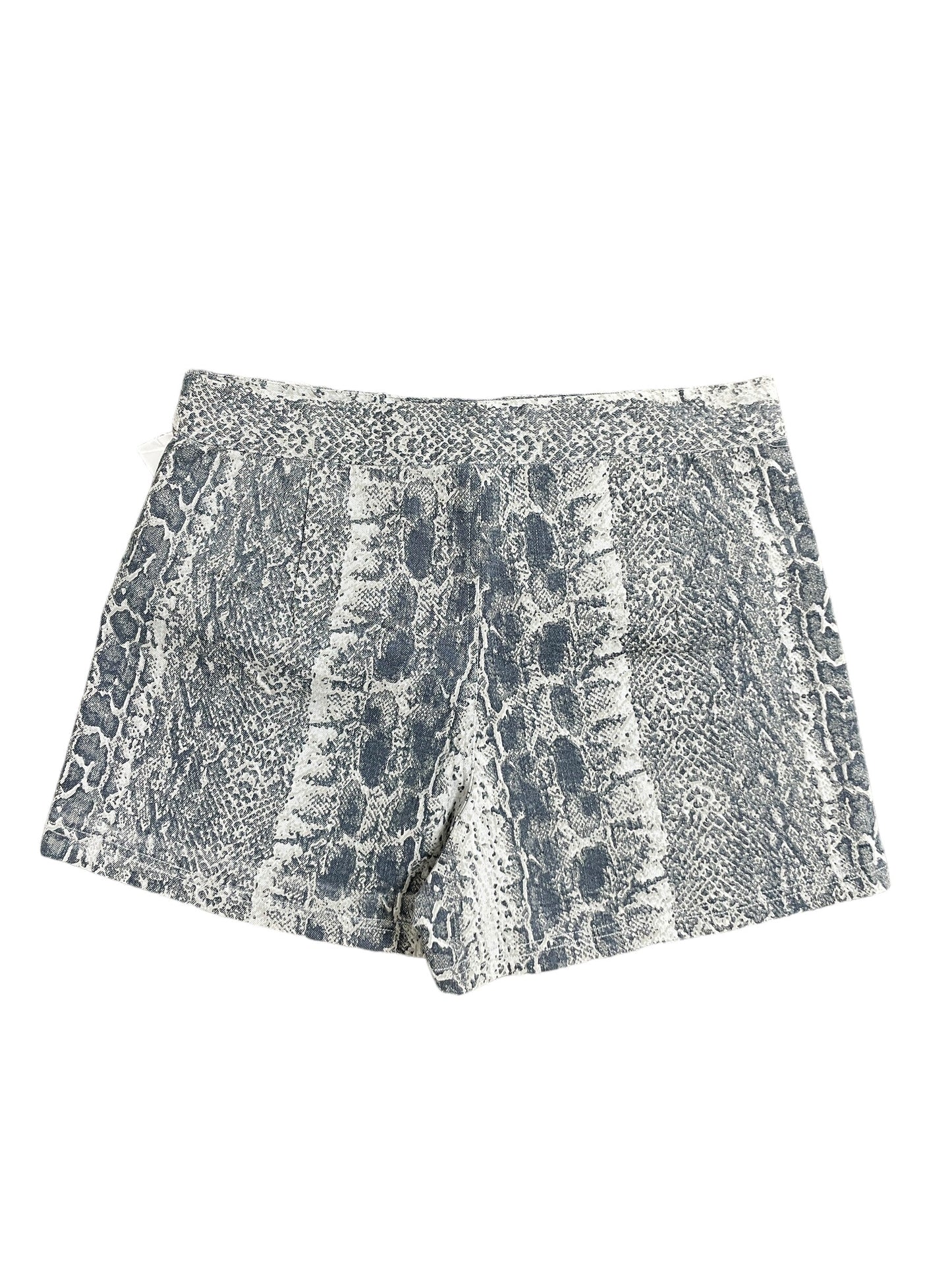 Snakeskin Print Shorts Judith March, Size M