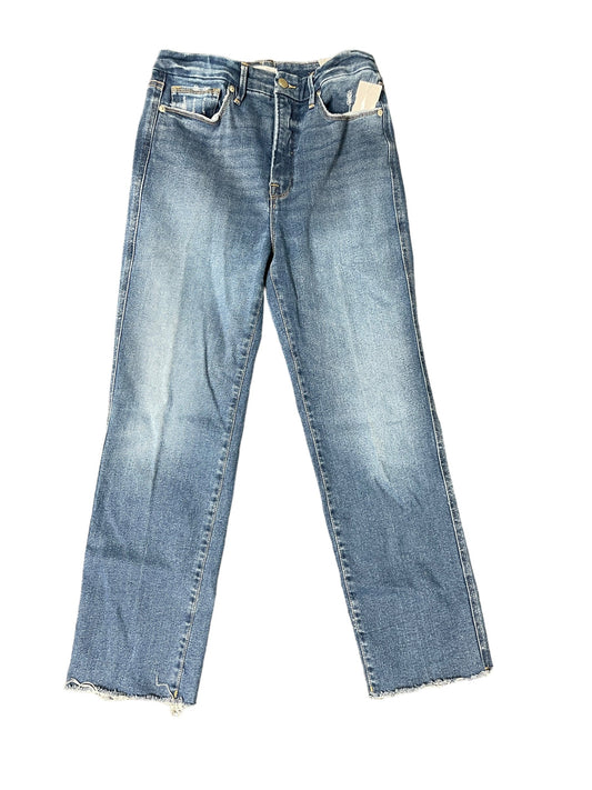 Blue Denim Jeans Boot Cut Good American, Size 8