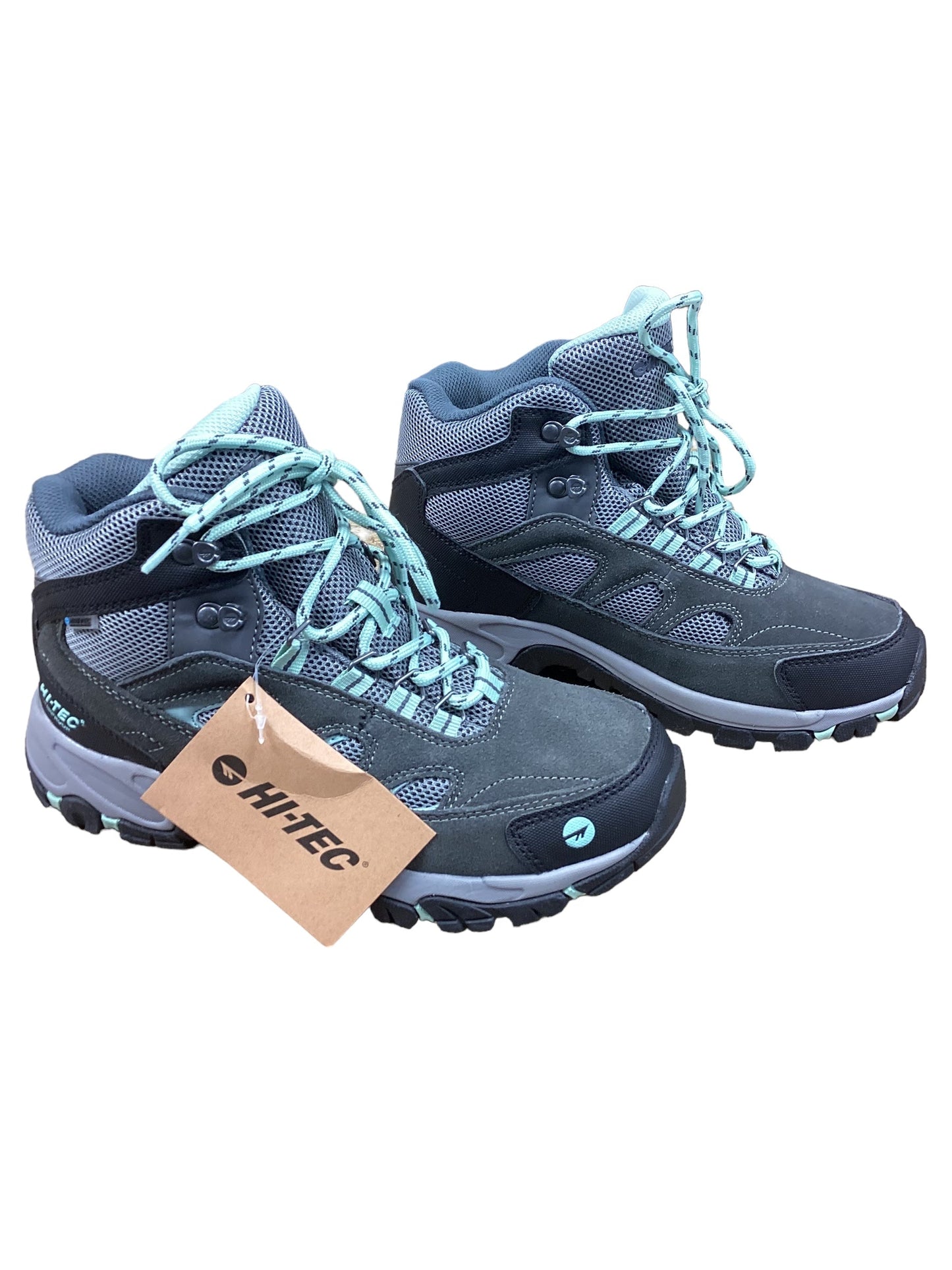 Grey Boots Hiking Cmc, Size 7.5