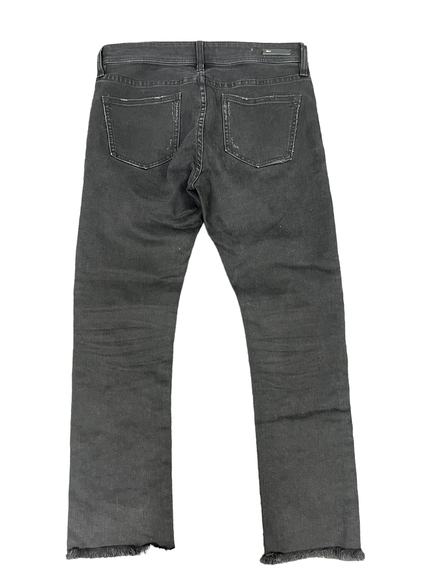 Black Denim Jeans Straight Pilcro, Size 8