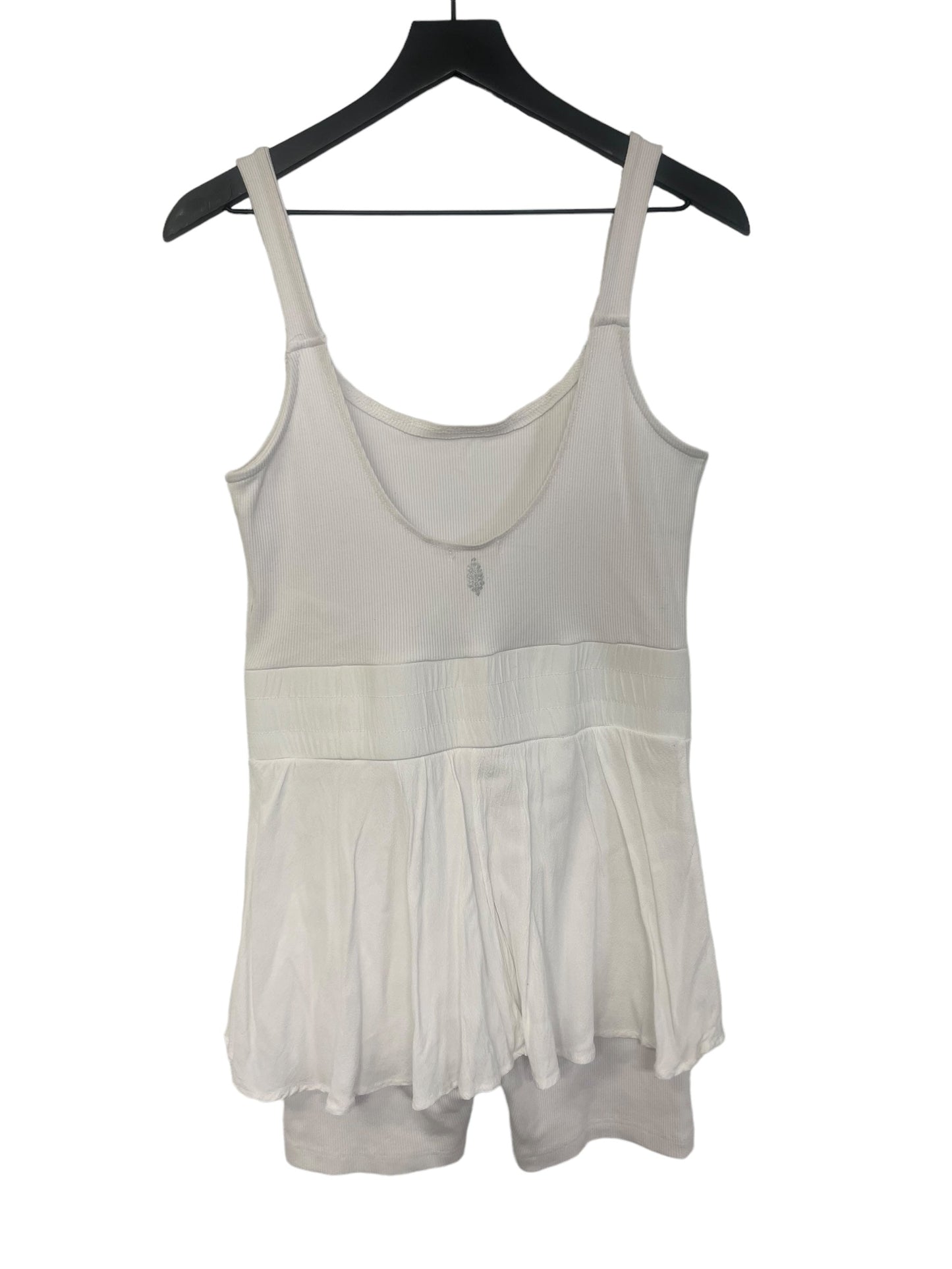 White Romper Free People, Size L