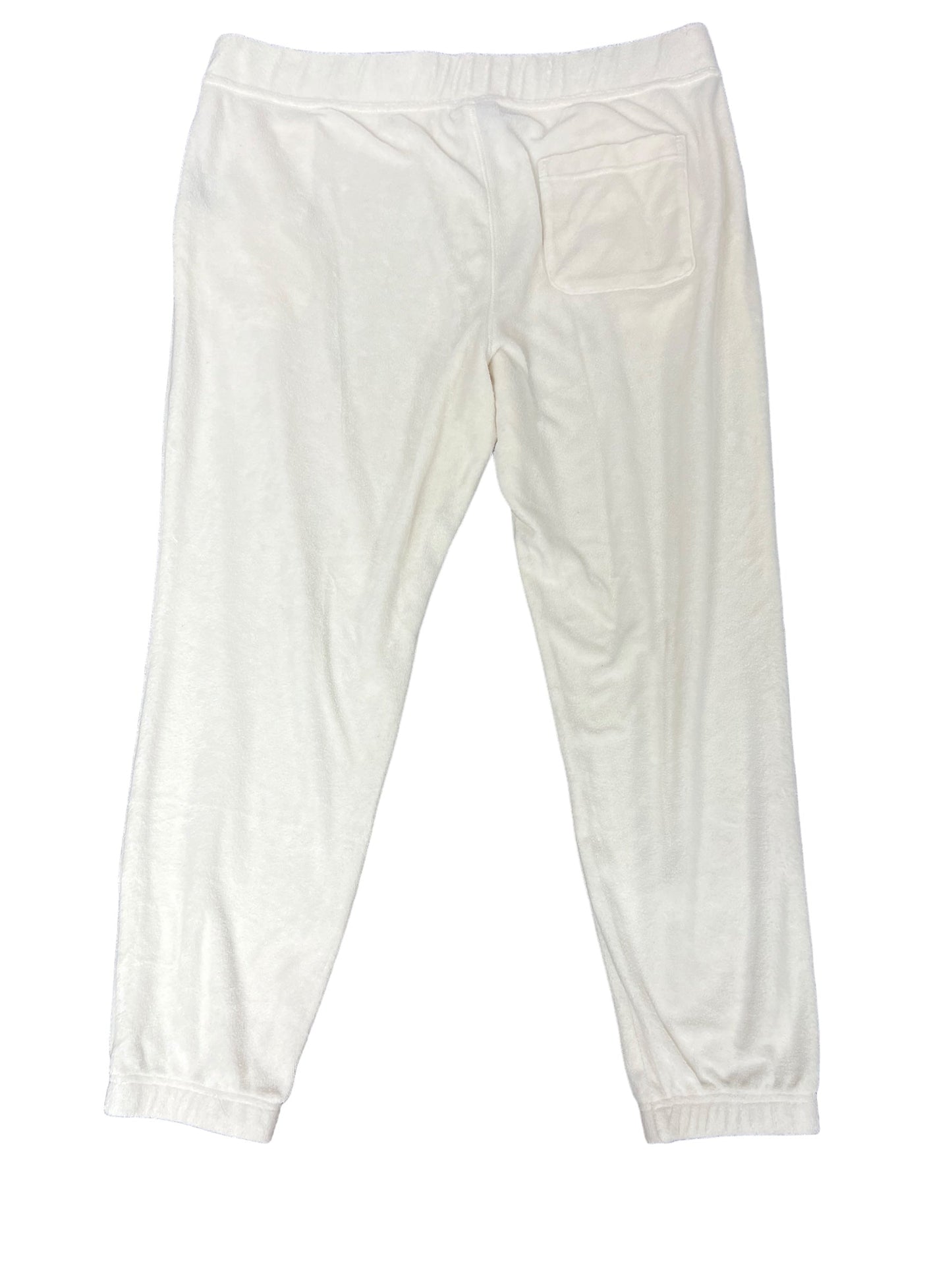 White Pants Joggers Ugg, Size Xxl