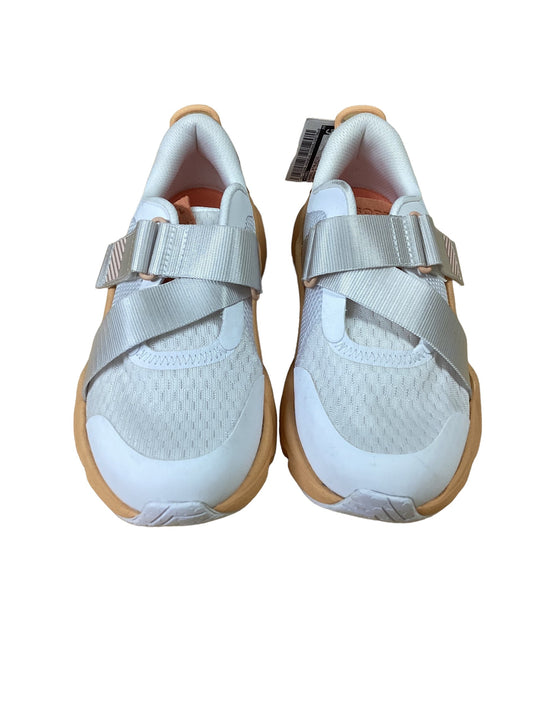 Orange & White Shoes Athletic Sorel, Size 7.5