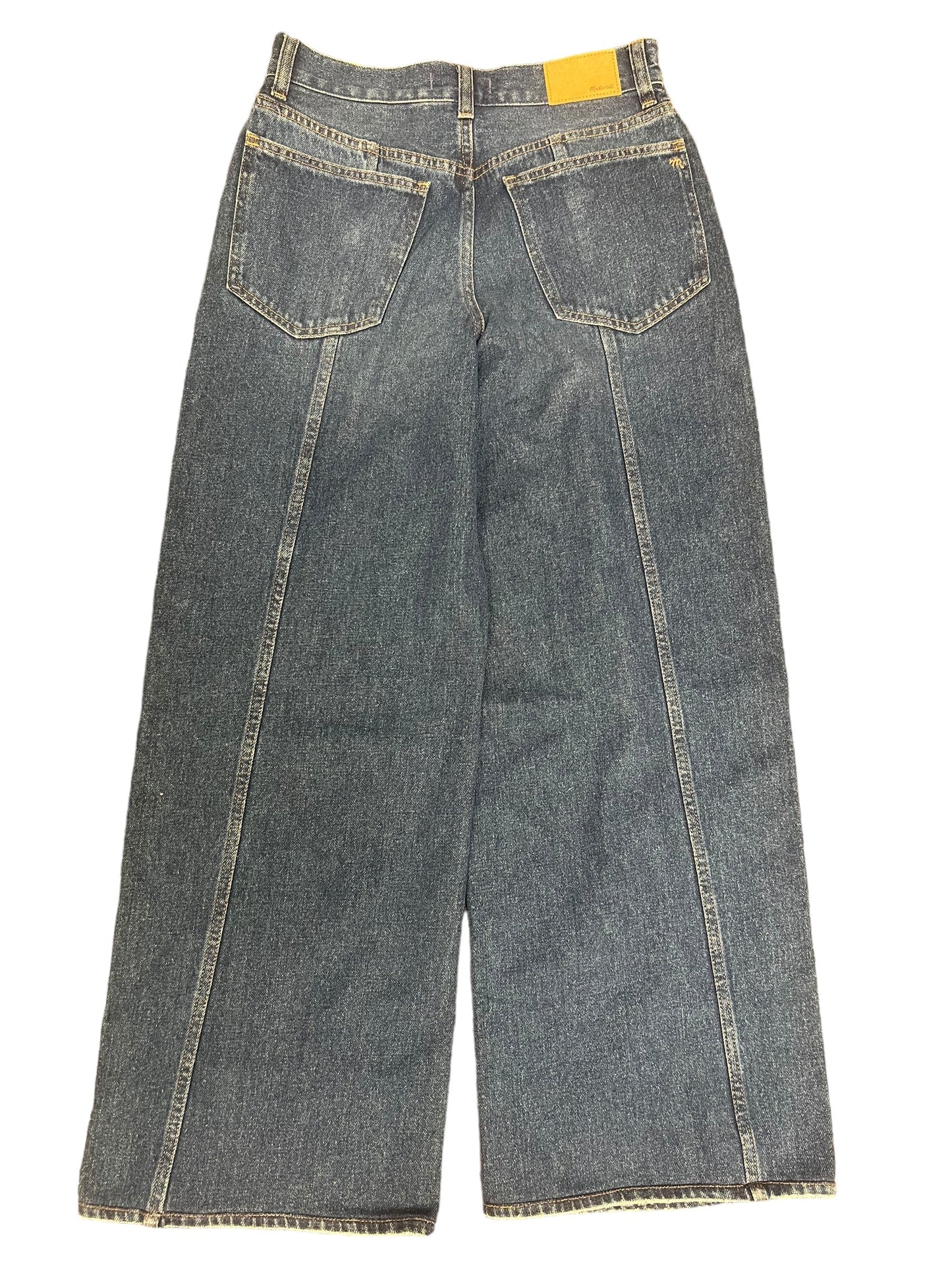 Jeans Wide Leg By Madewell In Blue Denim, Size: 2