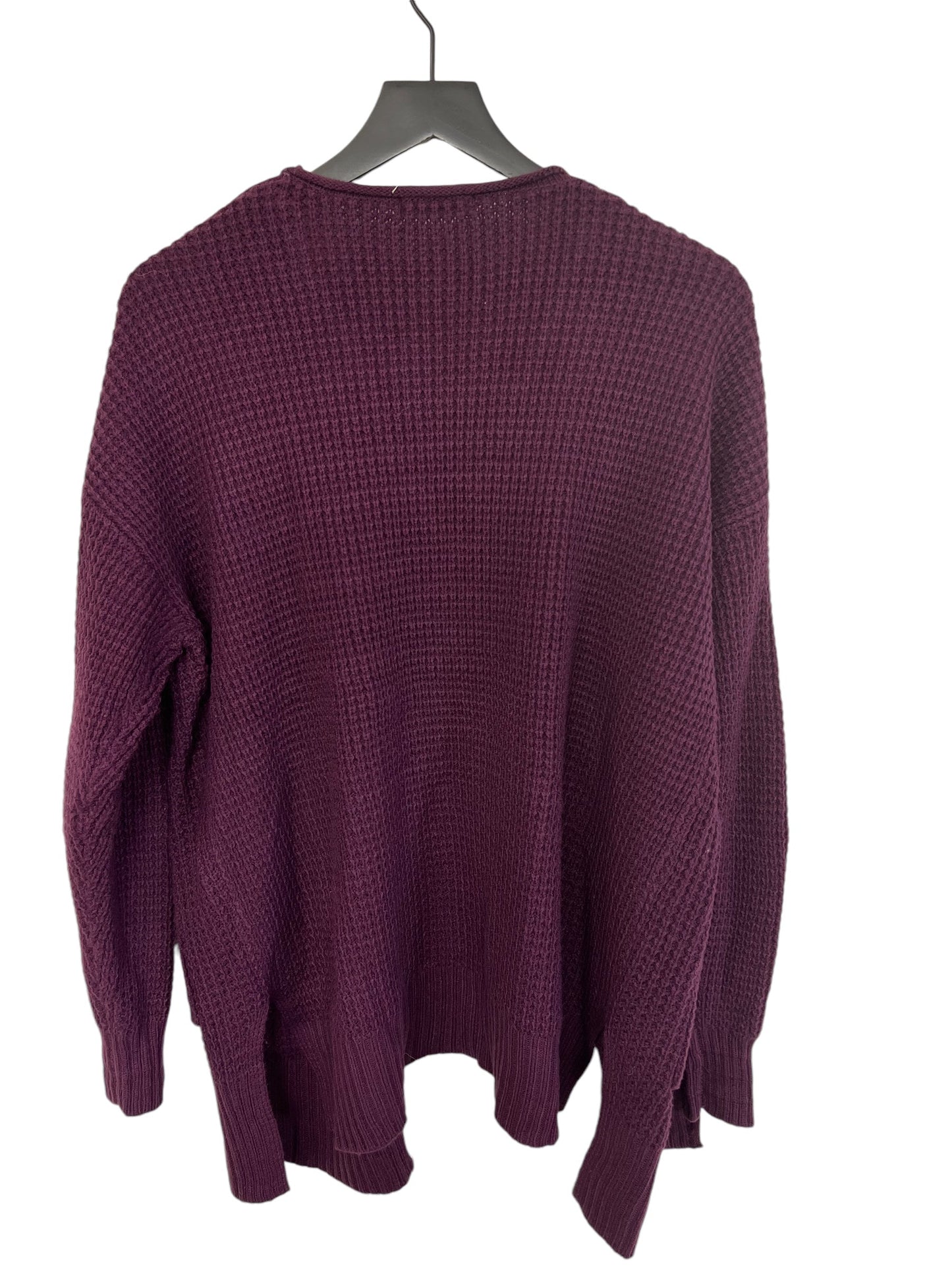 Sweater By Zenana Outfitters In Purple, Size: L