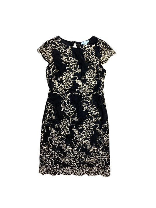 Dress Party Short By She + Sky In Black & Gold, Size: M