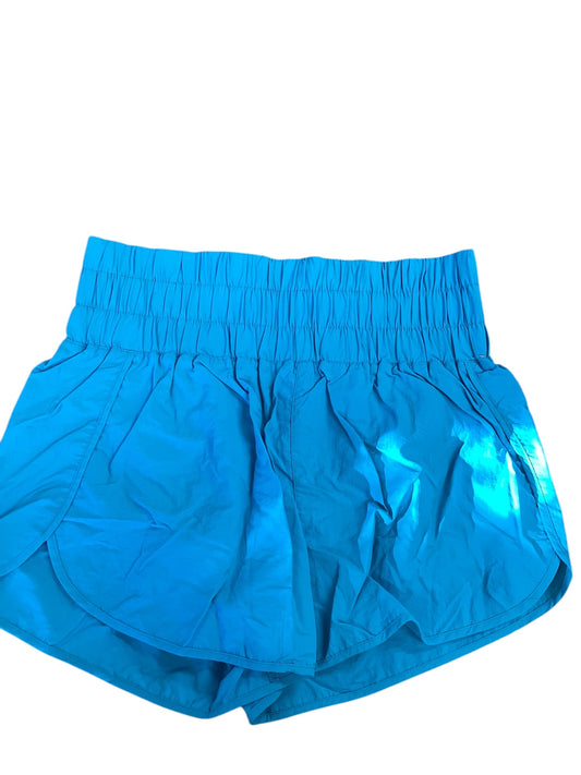 Athletic Shorts By Zenana Outfitters In Aqua, Size: L