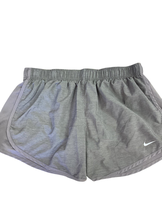 Athletic Shorts By Nike Apparel In Grey, Size: L